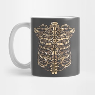 Steampunk Ribcage Mug